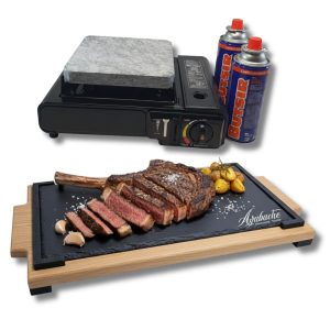 Asador portátil más Pizarra 20x30