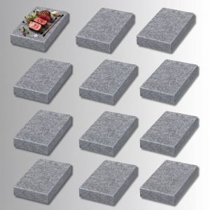 Pack de 12 piedras volcánicas de 13 x 20 cm