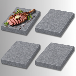 Pack de 4 piedras volcánicas de 20 x 30 cm