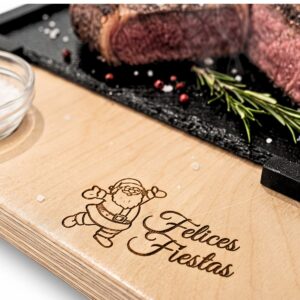 Carne a la piedra Piedrasar